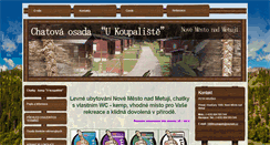 Desktop Screenshot of chatky.nachodsko.com