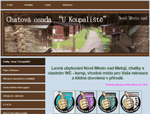 Tablet Screenshot of chatky.nachodsko.com