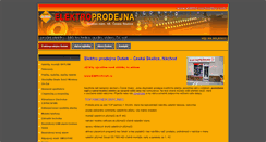 Desktop Screenshot of elektra.nachodsko.com